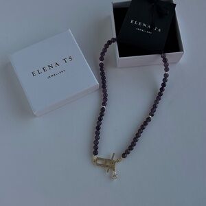 922 Amethyst Stone Necklace